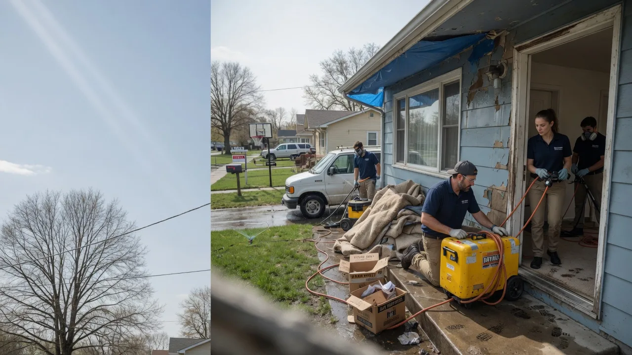 Basement Flood Cleanup in Waubay, SD near me